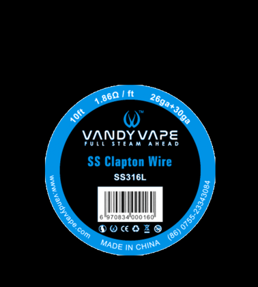 Vandy Vape nerezový drát Clapton SS316L, 3,04m