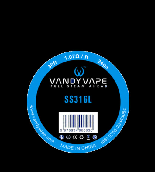 Vandy Vape nerezový drát SS316L, 9m