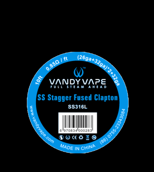 Vandy Vape nerezový drát Stagger Fused SS316L, 3,04m