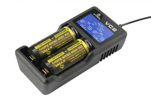 XTAR VC2 LCD USB NABÍJEČKA - 2 sloty