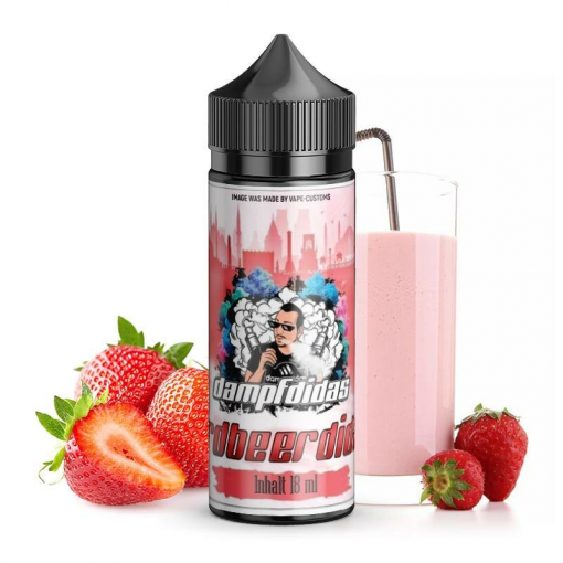 Příchuť Dampfdidas  - Erdbeerdidas / Jahodový Milkshake 18ml SnV