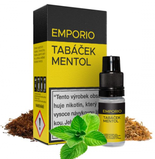 E-liquid Emporio - Tabáček Mentol 10ml