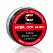 Spirálky Coilology Premium Handmade - Interlock Framed Staple Alien 0,1 ohm, 2 ks