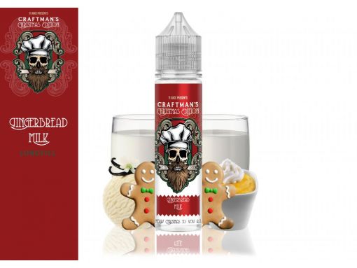 Příchuť Craftman´s Custard - Vánoční edice - Gingerbread Milk 15ml SnV