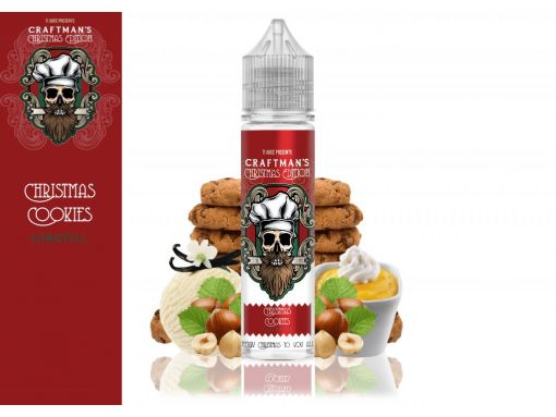 Příchuť Craftman´s Custard - Vánoční edice - Christmas Cookies 15ml SnV