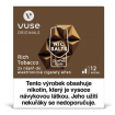 VUSE ePen 3 náplň Rich Tobacco 2ml 12mg - 2ks