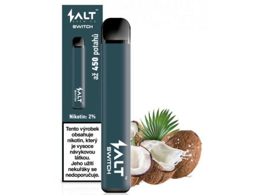 Salt SWITCH jednorázová pod ecigareta - Coconut