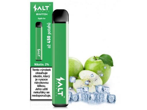 Salt SWITCH jednorázová pod ecigareta - Apple Ice