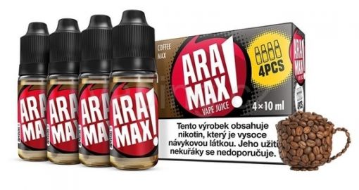 Káva / Coffee - Aramax liquid - 4X10ML