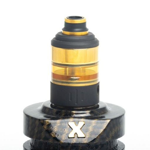 HussarVape Project X RTA atomizér - Black/Gold