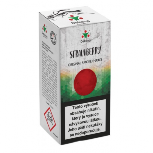 e-liquid Dekang Strawberry / Jahoda 10ml