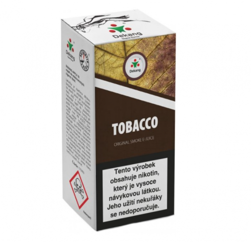 e-liquid Dekang TOBACCO / Tabák 10ml