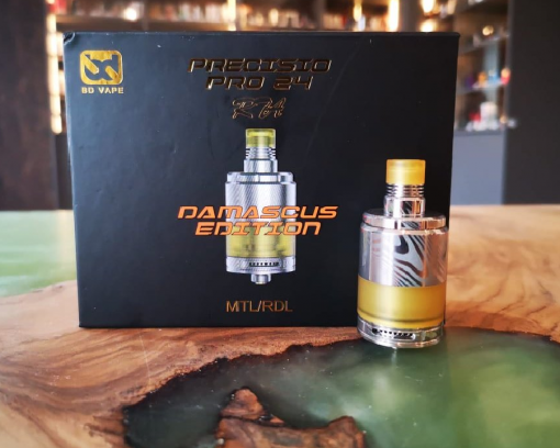 BDVAPE PRECISIO PRO 24 MTL RTA Damascus Limited Edition