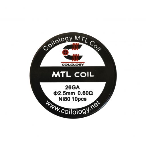 Coilology předmotané spirálky pro MTL 0,6 ohm Ni80, 10ks