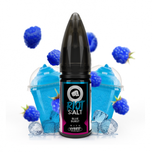 Nikotinová sůl Riot S:ALT Hybrid - Blue Burst / Ledová tříšť z modré maliny 10ml
