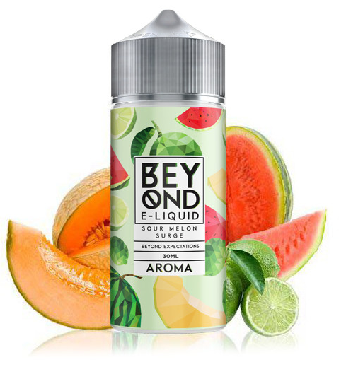 Příchuť IVG Beyond S&V: Sour Melon Surge / Nakyslý melounový mix 30ml