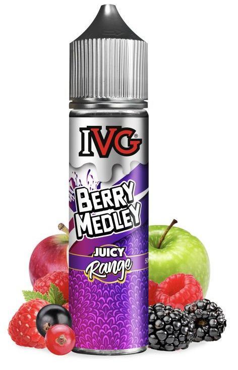 Příchuť IVG S&V: Berry Medley / Lesní bobule s jablkem 18ml