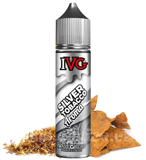 Příchuť IVG S&V: Tobacco Silver / Aromatický sladký tabák 18ml
