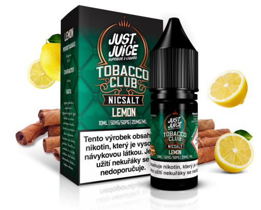 Nikotinová Sůl Just Juice Salt - Tobacco Lemon - 20mg/ml
