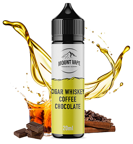 Příchuť SNV Mount Vape - Cigar Whiskey Coffee Chocolate 20ml