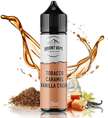 Příchuť SNV Mount Vape - Tobacco Caramel Vanilla Cream 20ml