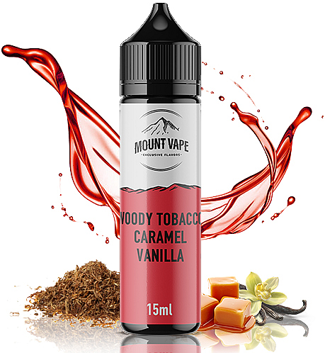 Příchuť SNV Mount Vape - Woody Tobacco Caramel Vanilla 15ml