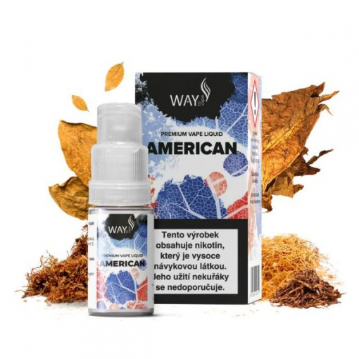 E-liquid Way To Vape - American 10ml