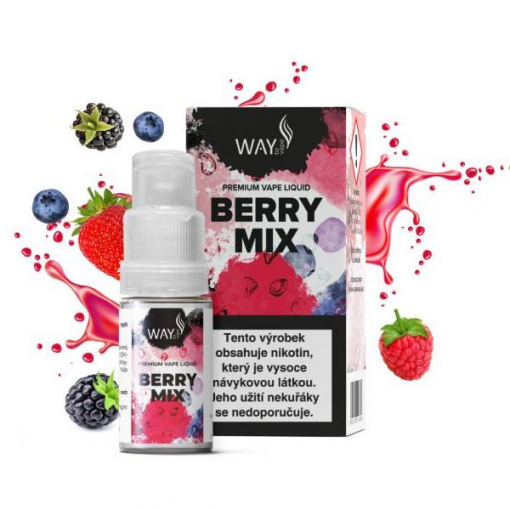 E-liquid Way To Vape - Berry Mix 10ml