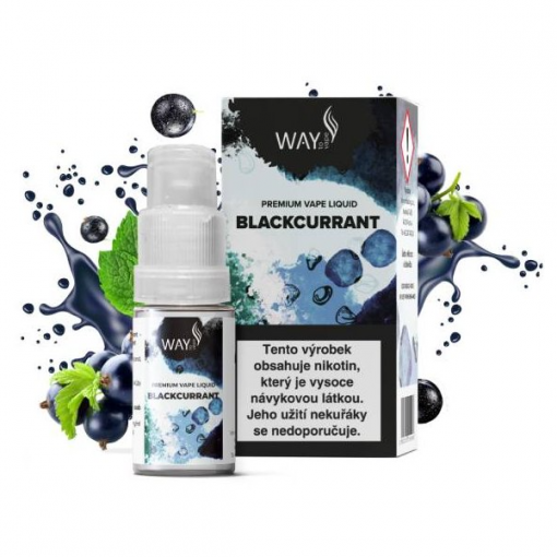 E-liquid Way To Vape - Blackcurrant 10ml