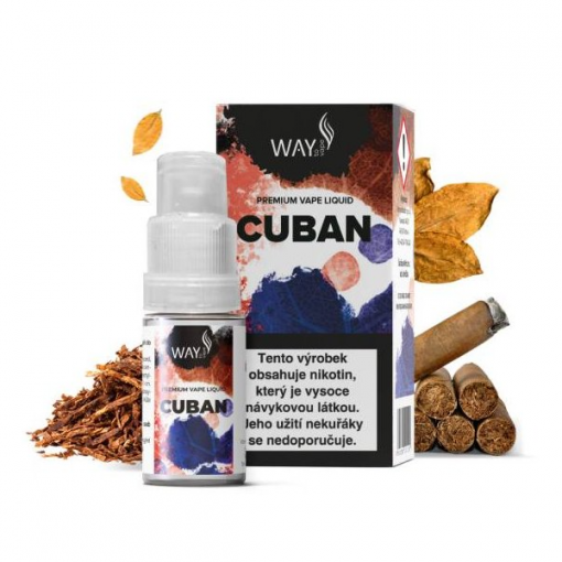 E-liquid Way To Vape - Cuban 10ml