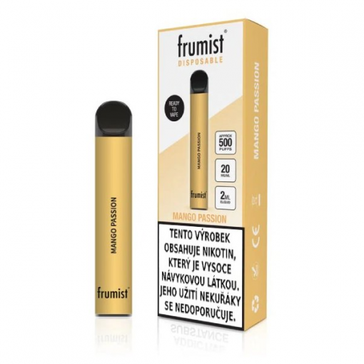 Frumist jednorázová ecigareta - Mango Passion / Mango Marakuja - 20mg