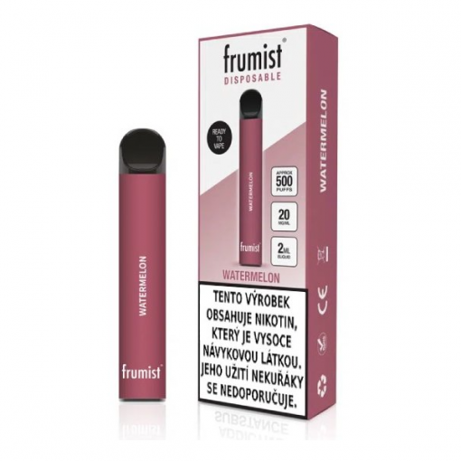 Frumist jednorázová ecigareta - Watermelon / Vodní meloun - 20mg 