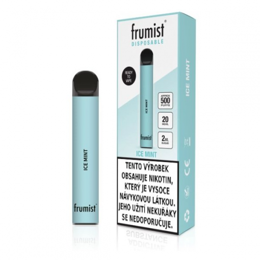 Frumist jednorázová ecigareta - Ice Mint / Svěží máta - 20mg