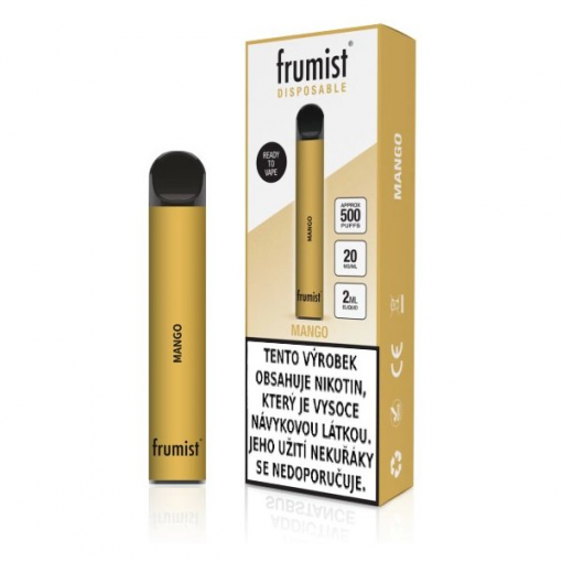 Frumist jednorázová ecigareta - Mango / Ledové mango - 20mg