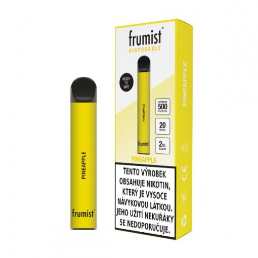 Frumist jednorázová ecigareta - Pineapple / Ananas - 20mg