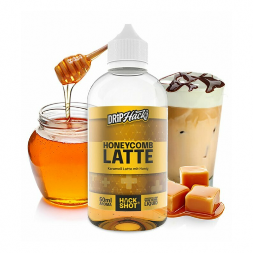 Příchuť Drip Hacks - Honeycomb Latte SnV 50ml