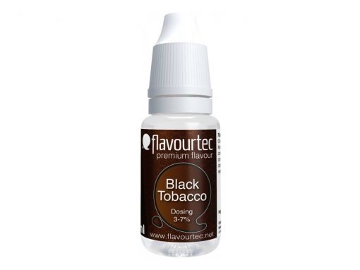Příchuť Flavourtec - Black Tobacco / Černý tabák 10ml