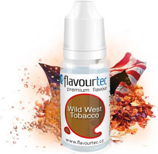 Příchuť Flavourtec: Wild West Tobacco (Tabák) 10ml