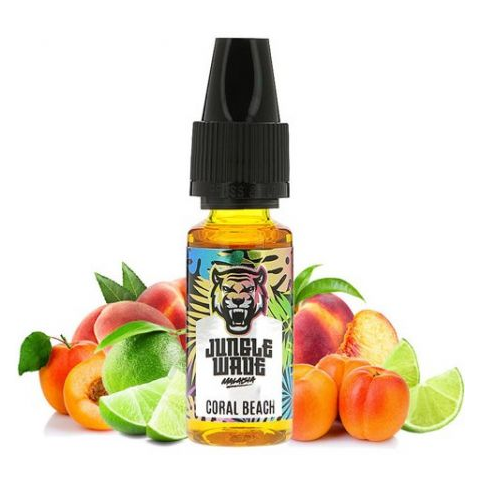 Příchuť Jungle Wave - Coral Beach / Meruňka, broskev a limetka 10ml