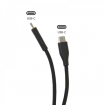 Kabel USB-C / USB-C Fast Charge 60W 1m - Černá
