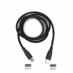 Kabel USB-C / USB-C Fast Charge 60W 1m - Černá