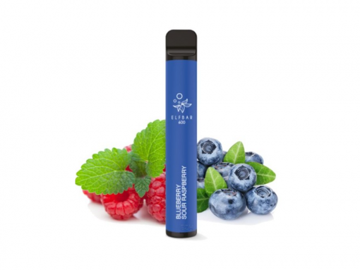 ELF BAR 600 jednorázová ecigareta Blueberry Sour Raspberry - 20mg