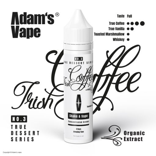 Příchuť Adams vape S&V: True Dessert Series - Irish Coffee / Irská Káva 10ml