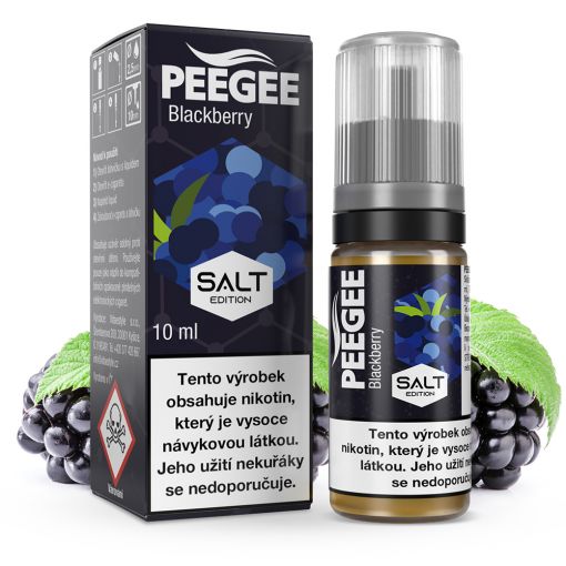 PEEGEE Salt - Ostružina / Blackberry 10ml 50/50 VG/PG