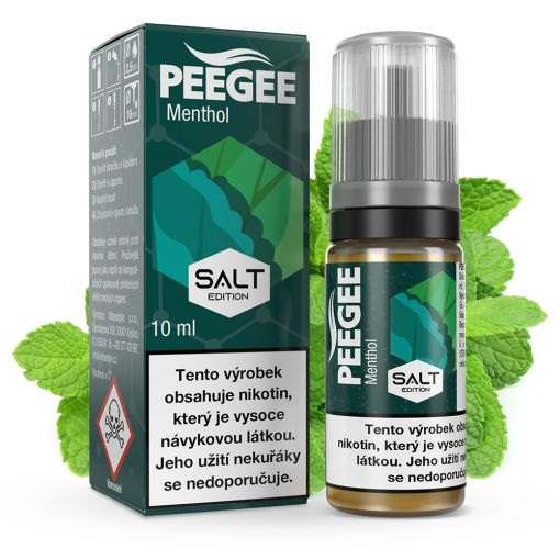PEEGEE Salt - Mentol / Menthol 10ml 50/50 VG/PG