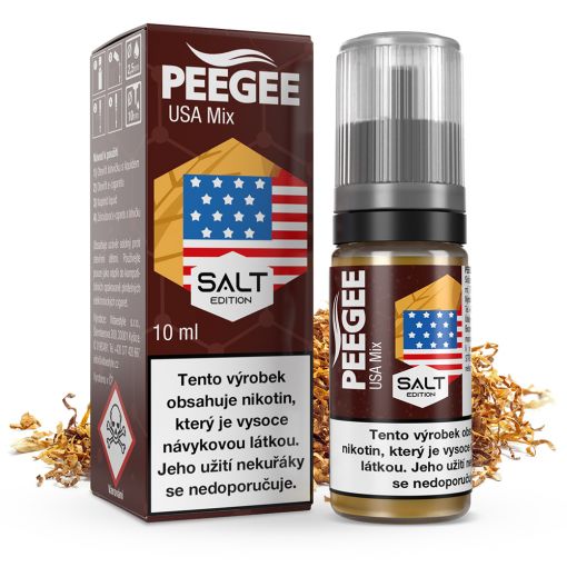 PEEGEE Salt - USA Mix 10ml 50/50 VG/PG
