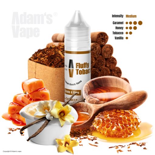 Příchuť Adams vape - Fluffy Tobacco / Nadýchaný tabák 12ml SnV