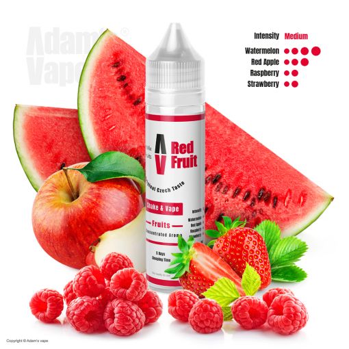 Příchuť Adams vape S&V: Red Fruit / Mix červeného ovoce 12ml
