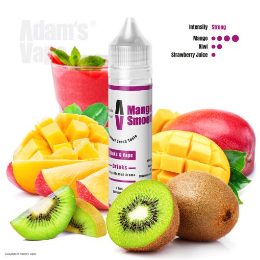 Příchuť Adams vape S&V: Mango Smoothie / Mangové Smoothie 12ml