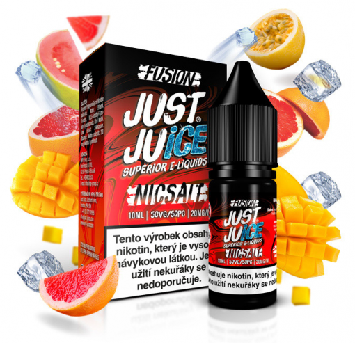 Nikotinová Sůl Just Juice Salt - Fusion Mango and Blood Orange On Ice - 11mg/ml